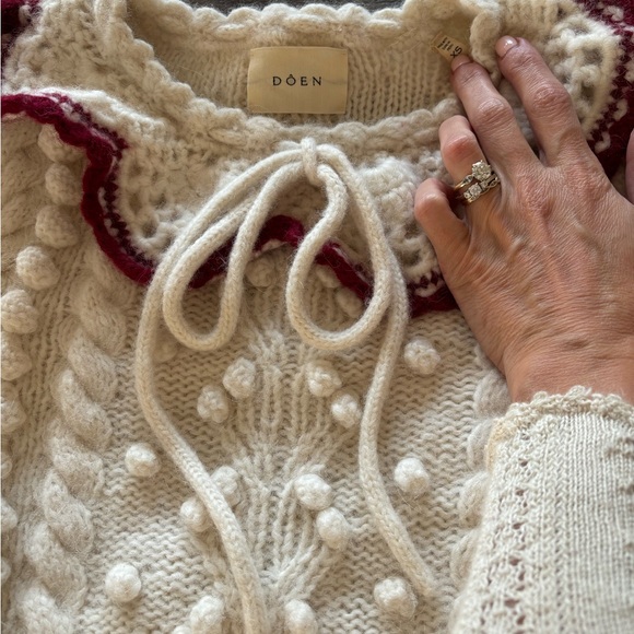 ♥️ DOEN Valentina Sweater/EUC/XS (can fit a small as well) - Picture 8 of 13